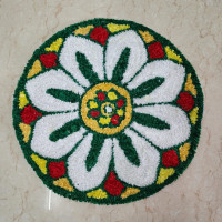 2 feet round mat